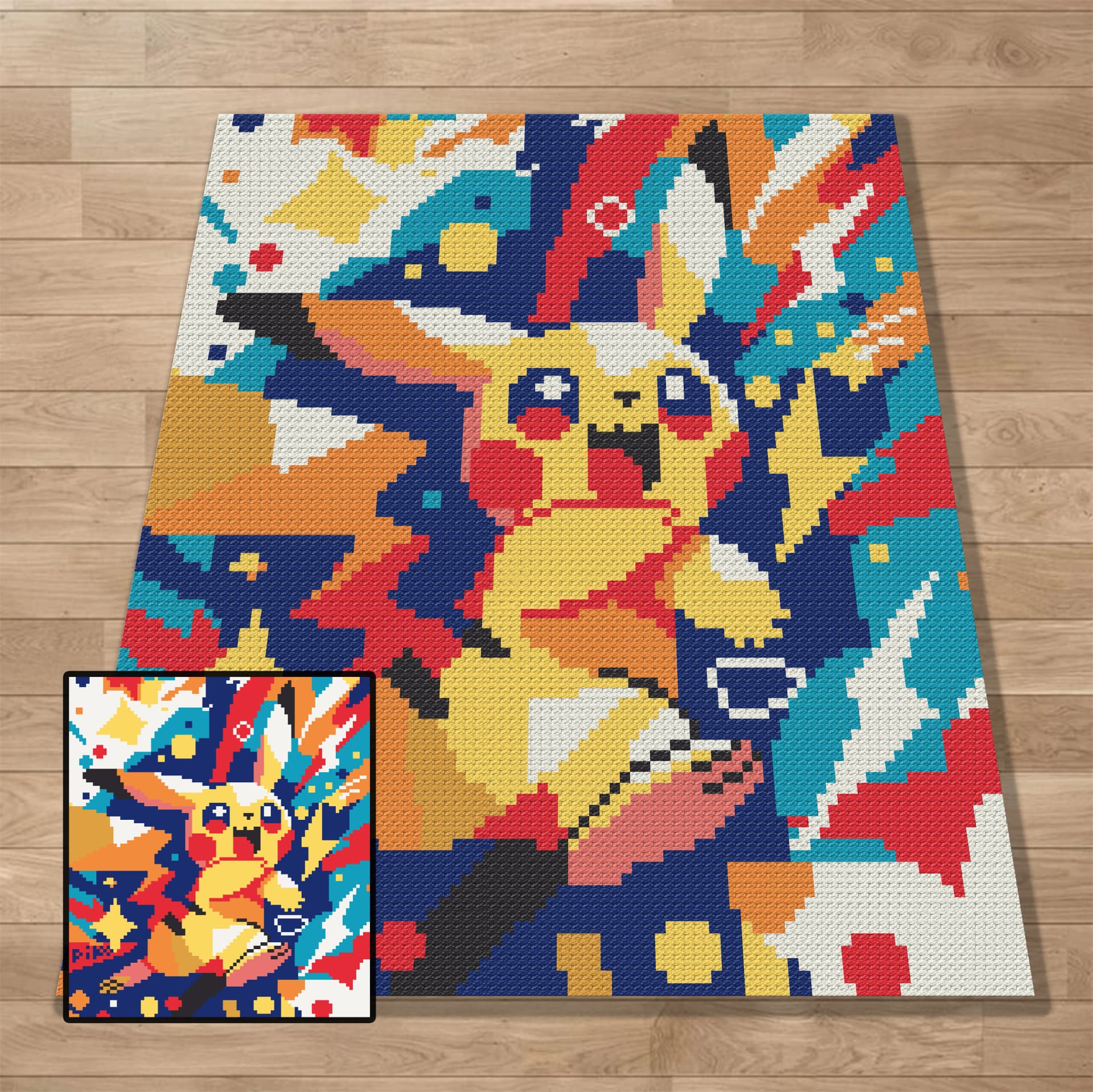 Graph, Pattern, C2C and Tapestry Crochet, Crochet, Blanket, Afghan, PDF, instant download, Kids blanket, Gifts, c2cCA32
