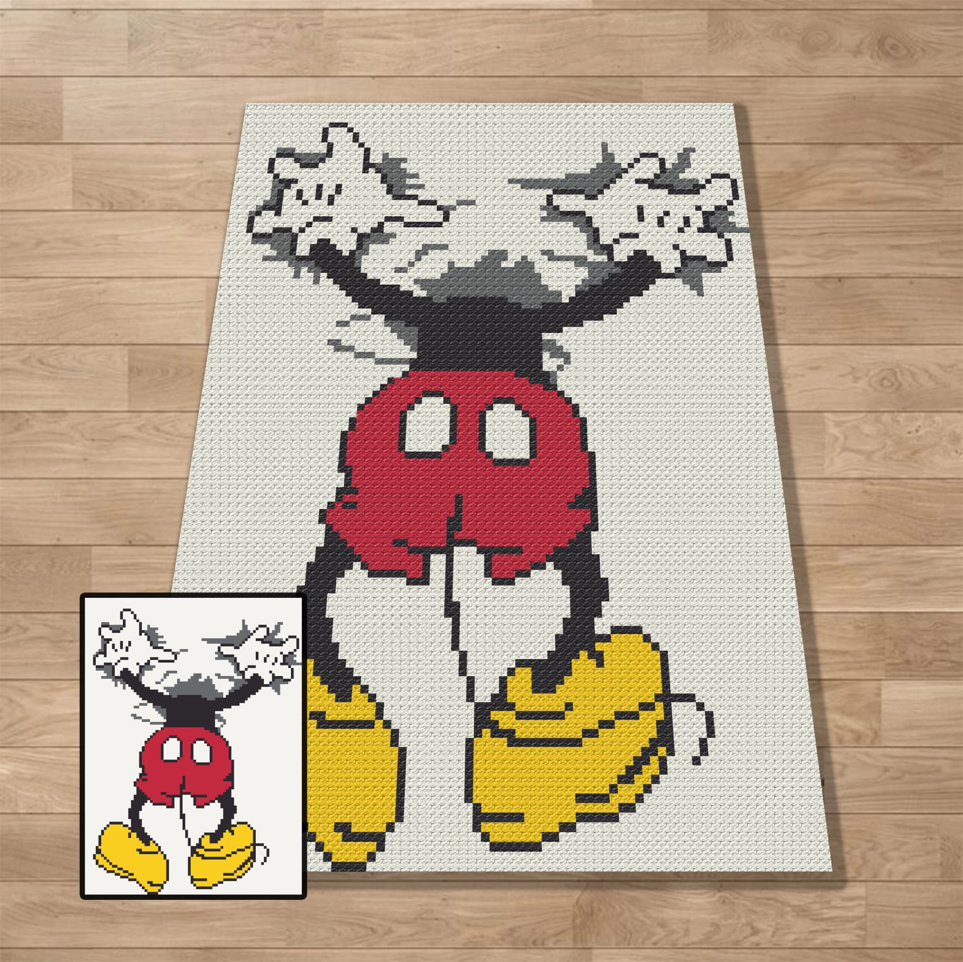 Graph, Pattern, C2C and Tapestry Crochet, Crochet, Blanket, Afghan, PDF, instant download, Kids blanket, Gifts, c2cCA41