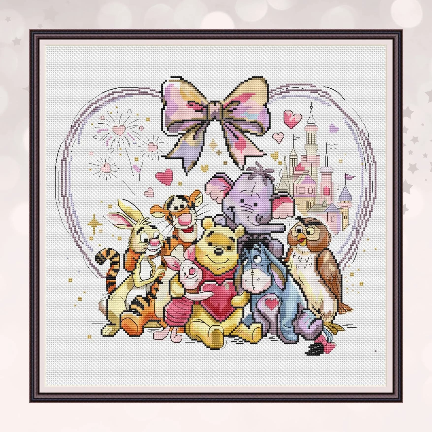 Sweet Friends Cross Stitch Pattern PDF, Spring Nature cross stitch pattern, cartoon cross stitch, PDF, instant download, CA10