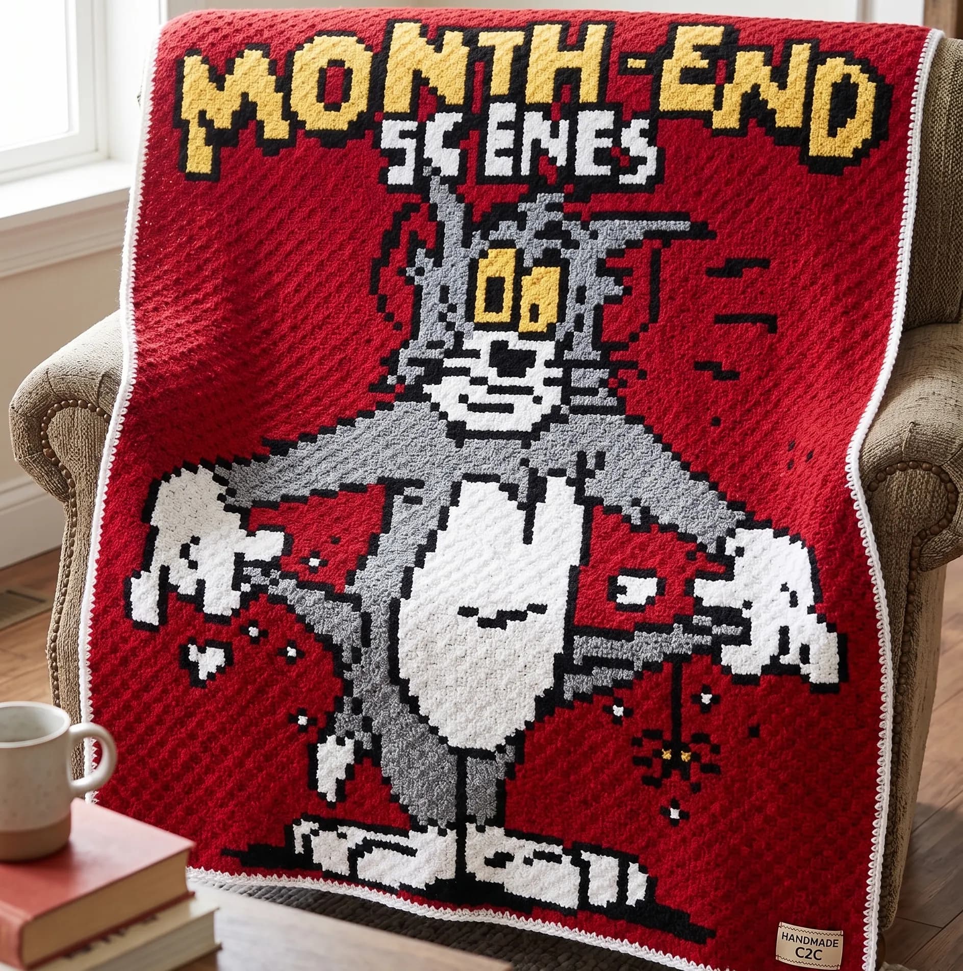 Graph, Pattern, C2C and Tapestry Crochet, Crochet, Blanket, Afghan, PDF, instant download, Kids blanket, Gifts, c2cCA90