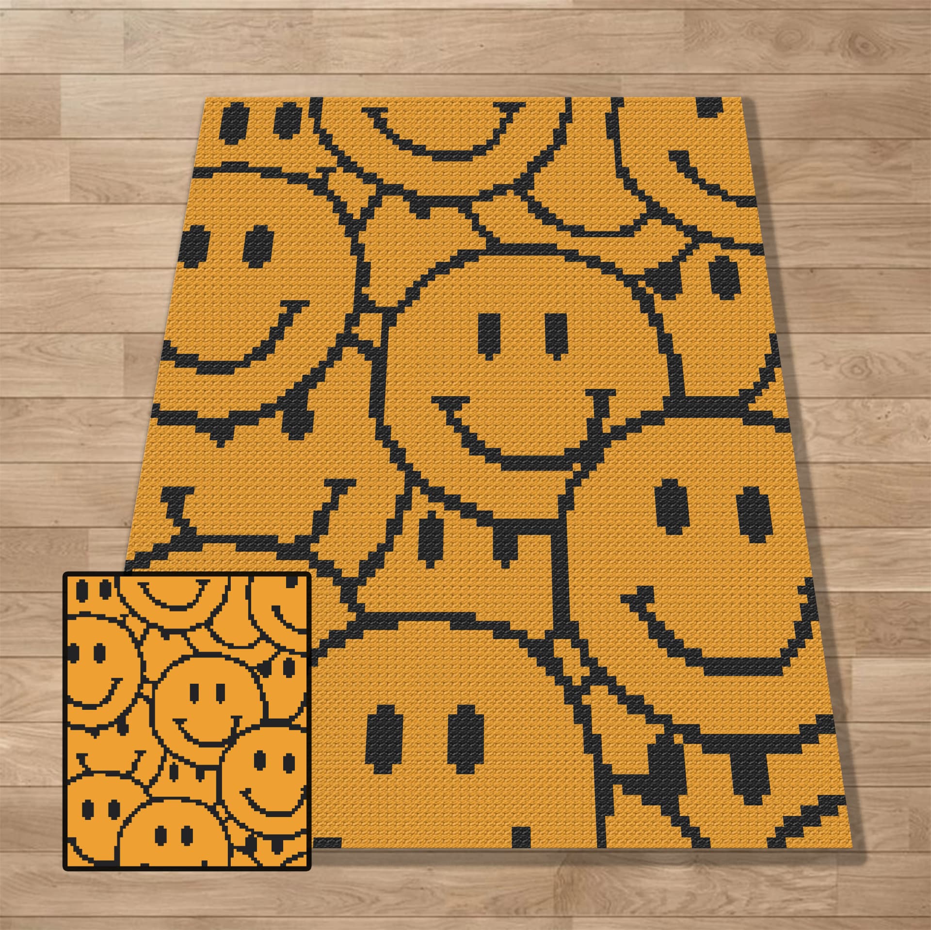 Graph, Pattern, C2C and Tapestry Crochet, Crochet, Blanket, Afghan, PDF, instant download, Kids blanket, Gifts, c2cPRV21